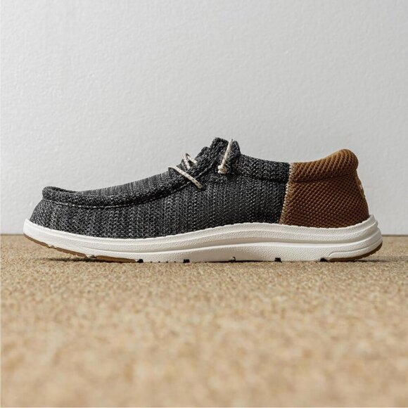 〽️Men\'s Black/Brown Bruno Marc Arch Support Casual Loafers Comfortable Shoes